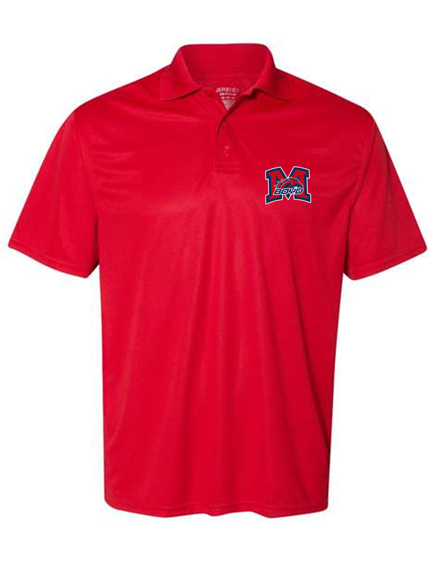 A red polo