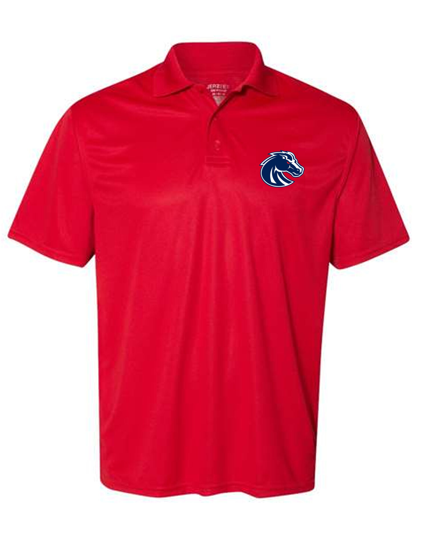 Red Polo T Shirt with horse logo