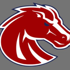 The red bronco membership tile logo