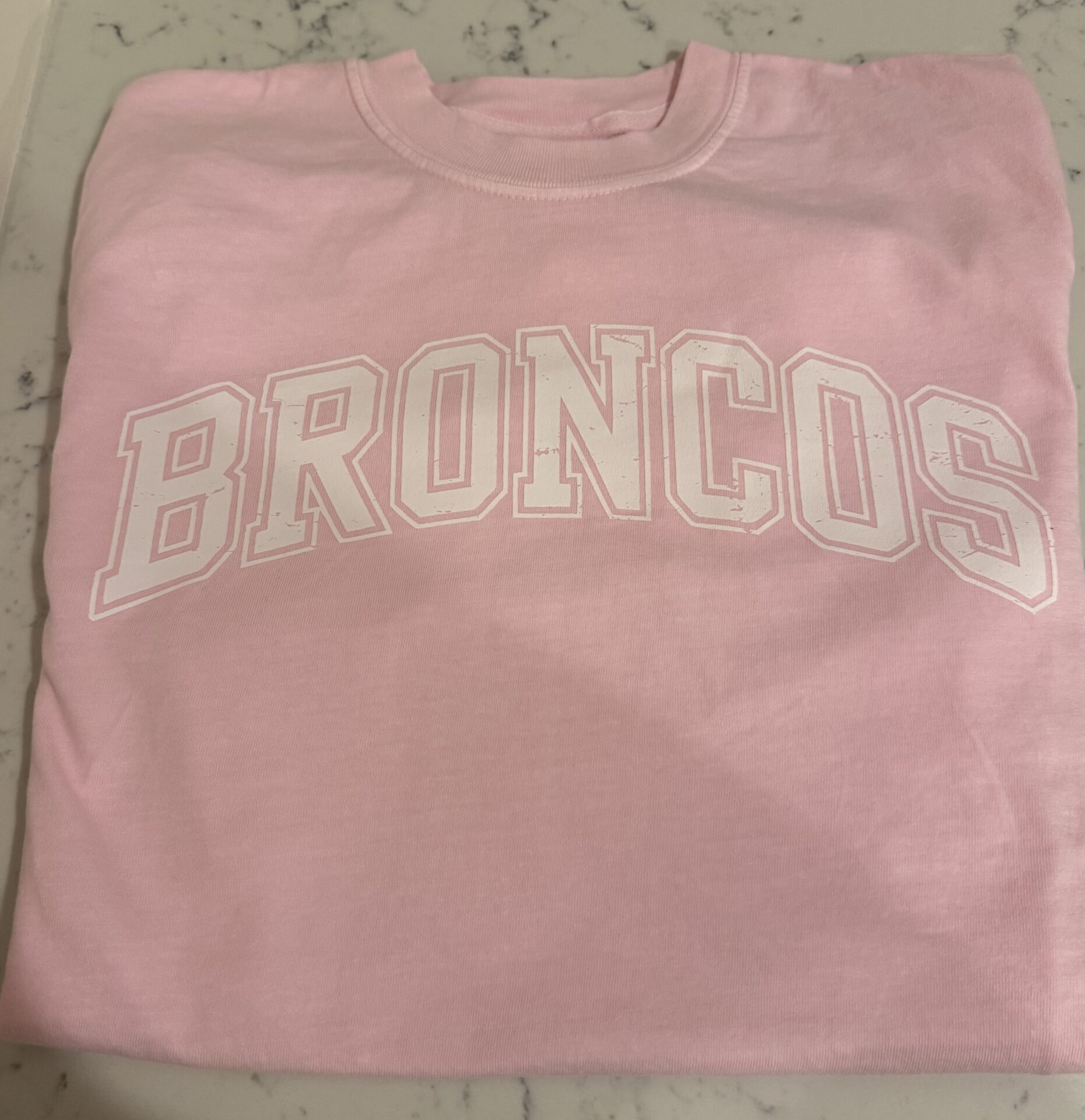 PINK OUT BRONCOS